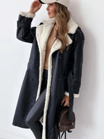 Long Shearling Coat for Women