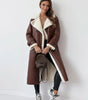 Long Shearling Coat for Women