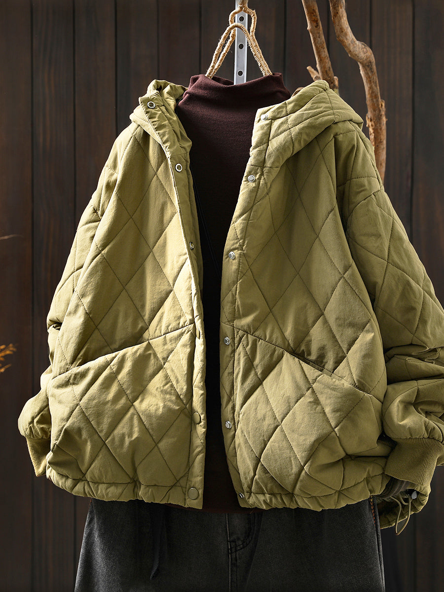 Padded Hooded Jacket for Women