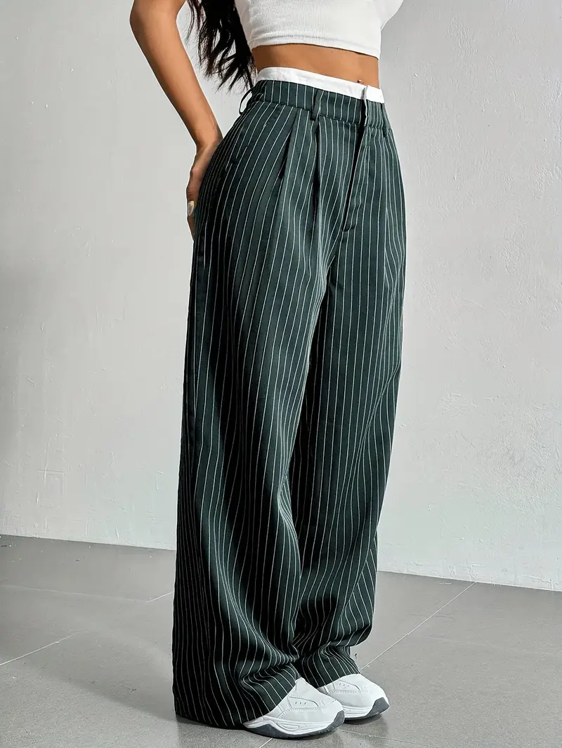 Pinstripe Pants for Women