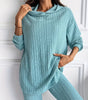 Women's Ribbed Knit Lounge Set