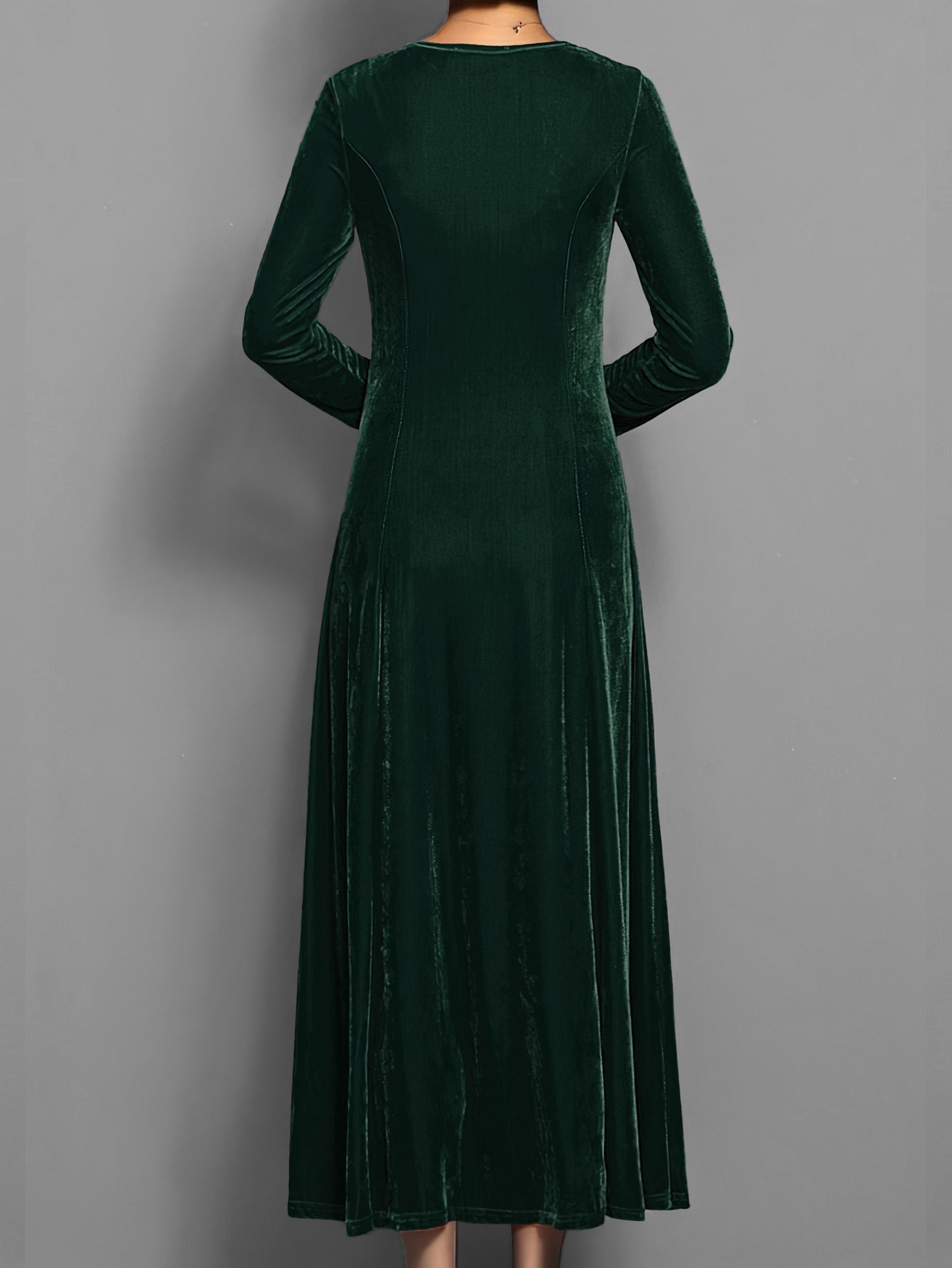 Long Velvet Dress for Women