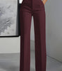 Wide High-Waisted Pants for Women