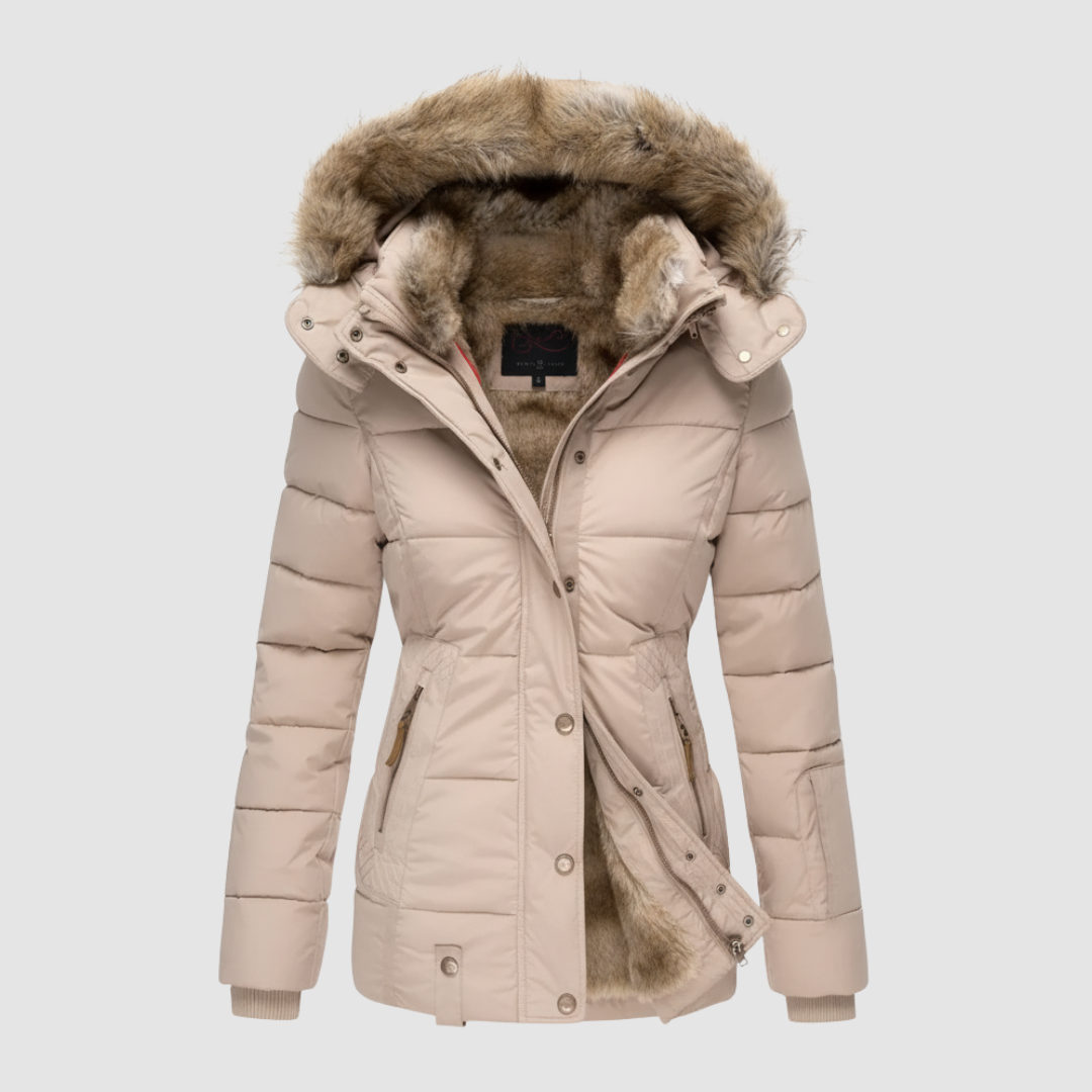 Hooded Padded Jacket for Women