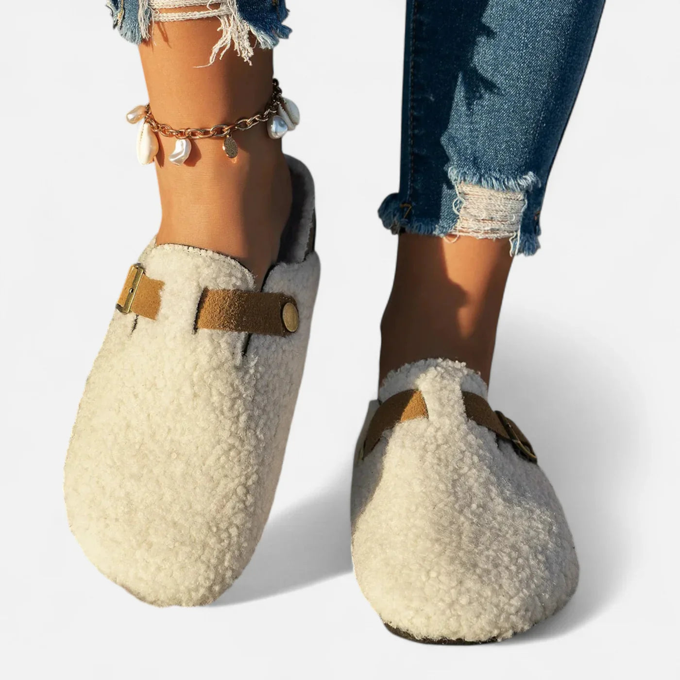 Winter mules for women