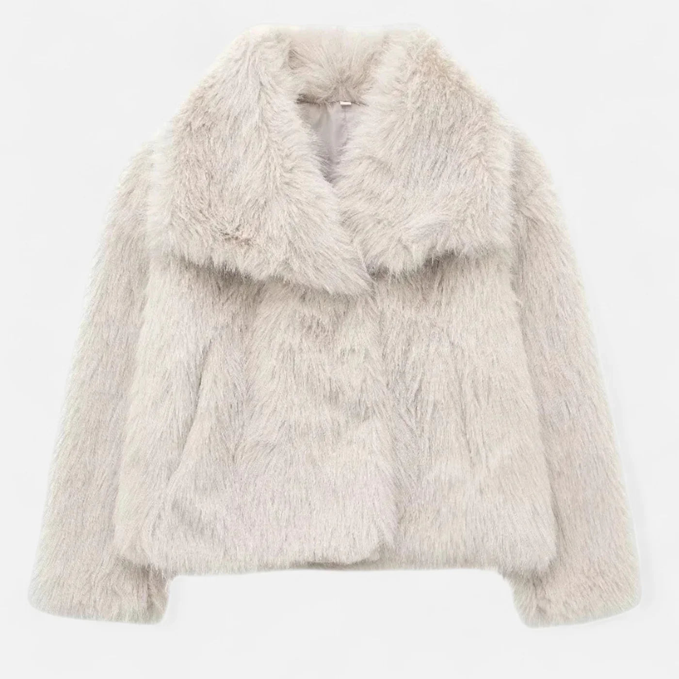Faux fur coat for women