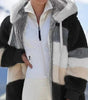 Oversized Fleece Hoodie Jacket for Women