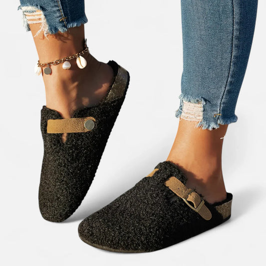 Winter mules for women