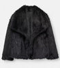Faux fur coat for women
