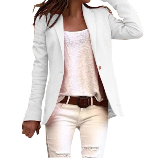 Blazer Long à Manches Longues pour Femmes - Emilia Lane