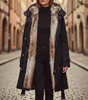 Women's Winter Parka with Faux Fur Lining for Women