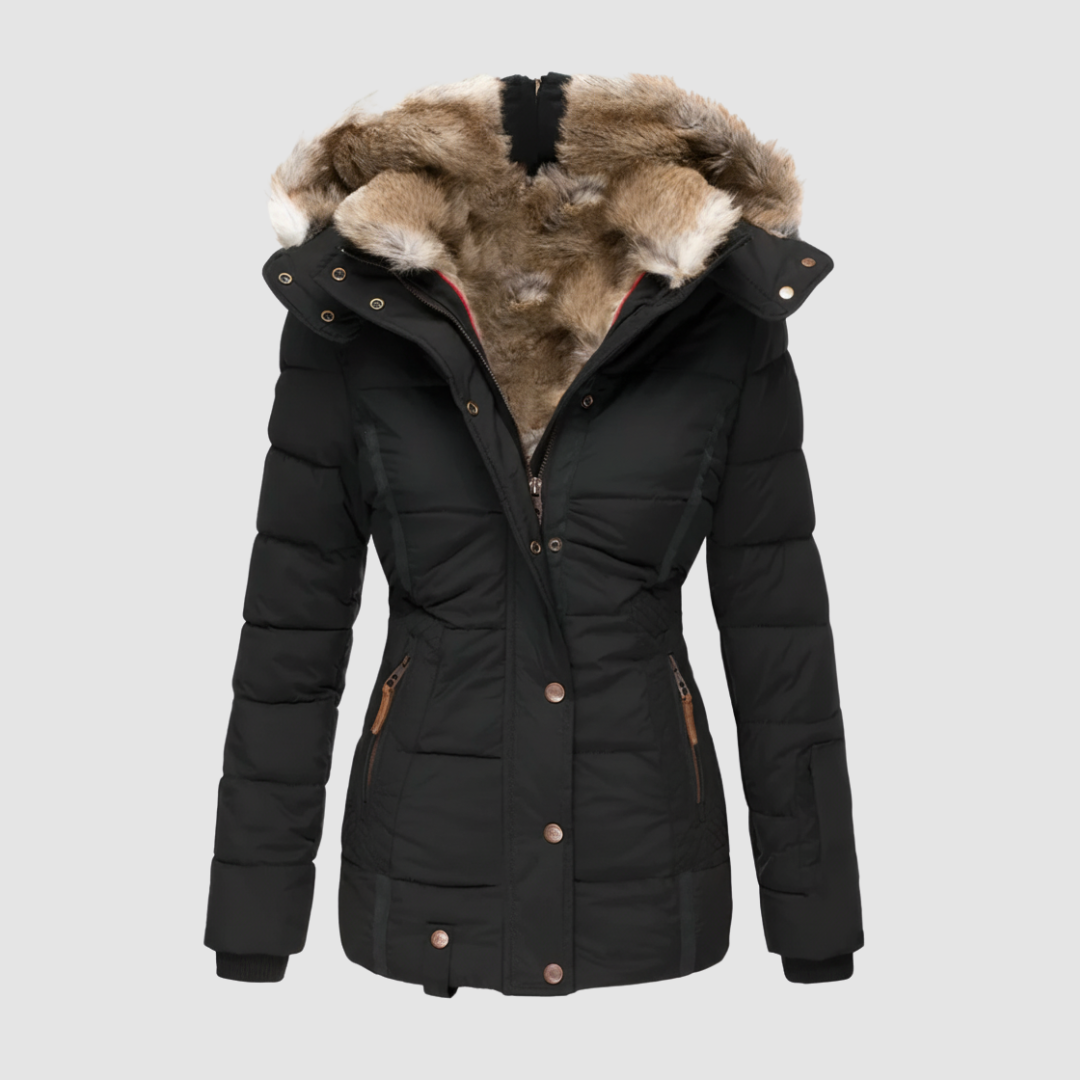 Hooded Padded Jacket for Women