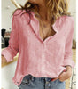 Blouse Longue en Lin et Coton à Boutons pour Femme | Idéale pour le Quotidien - Emilia Lane