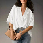 Blouse Oversize avec Manches Tombantes pour Femme | Idéale pour le Quotidien - Emilia Lane