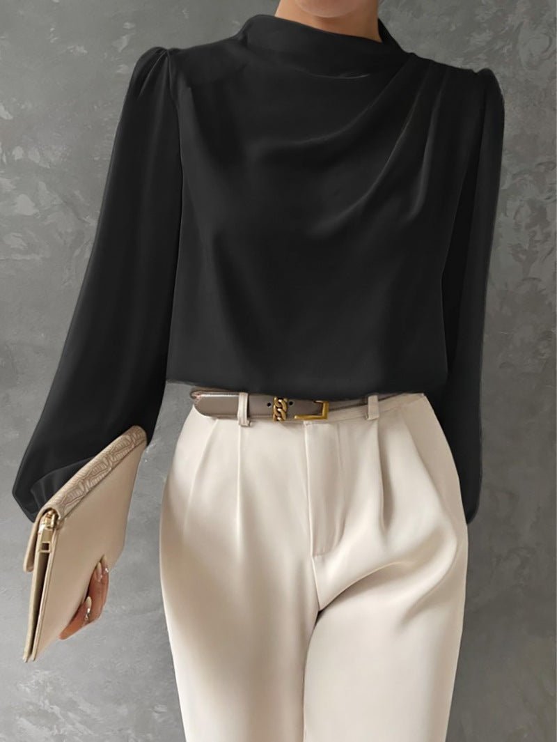 Blouse Satinée pour Femme - Emilia Lane