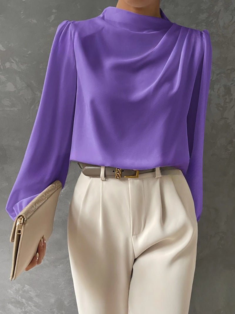 Blouse Satinée pour Femme - Emilia Lane