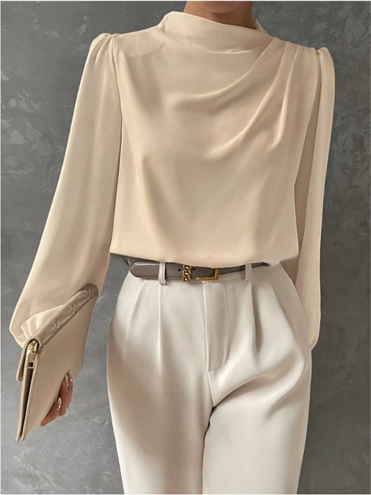 Blouse Satinée pour Femme - Emilia Lane