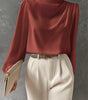 Blouse Satinée pour Femme - Emilia Lane