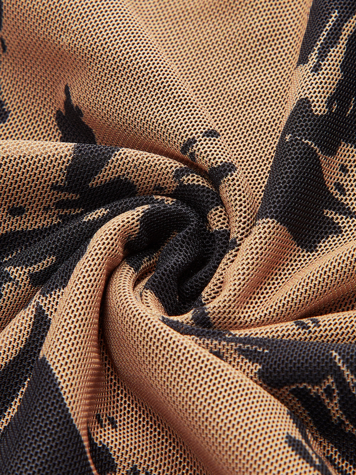 Draped Neck Printed Dress for Women