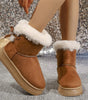 Winter Boots with Synthetic Fur for Women