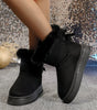 Winter Boots with Synthetic Fur for Women