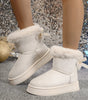 Winter Boots with Synthetic Fur for Women