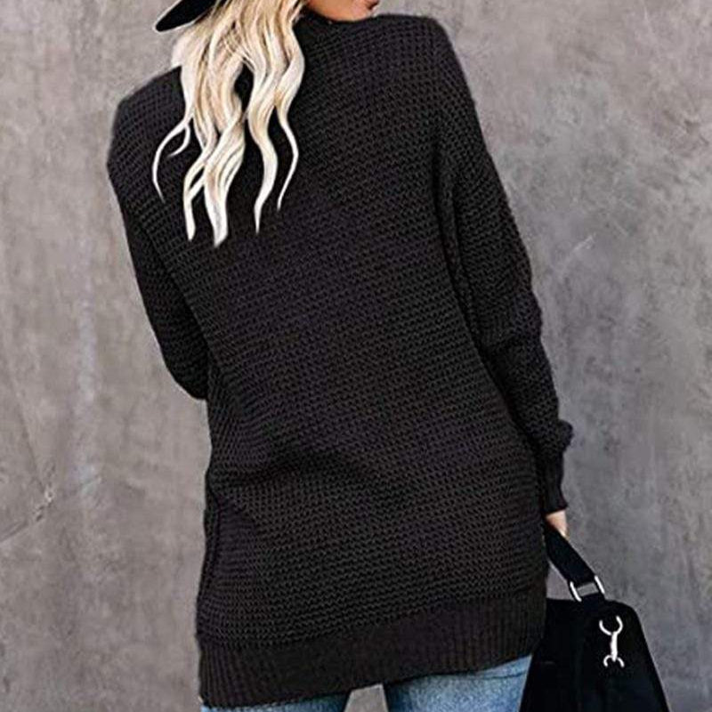 Knitted Long Sleeve Cardigan for Women