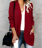 Knitted Long Sleeve Cardigan for Women