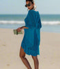 Crochet beach tunic for women