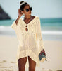 Crochet beach tunic for women