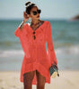 Crochet beach tunic for women