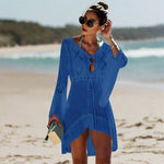 Crochet beach tunic for women