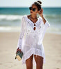 Crochet beach tunic for women