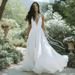 Long backless bandage dress for women