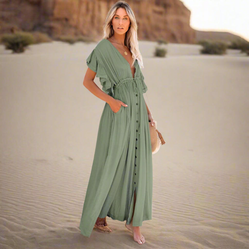 Casual Bohemian Beach Dress for Women