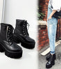 Bottes Courtes à Talons Bloc pour Femmes - Emilia Lane