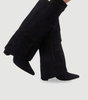 Bottes Hautes Élégantes avec Talon Bloc pour Femmes - Emilia Lane