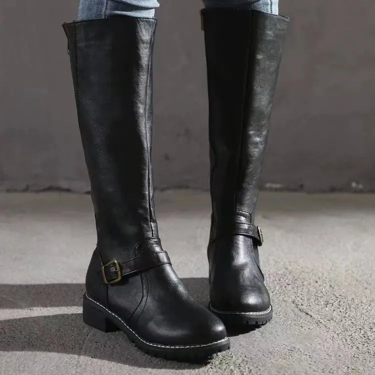 Bottes Orthopédiques en Cuir Élégantes pour Femmes - Emilia Lane
