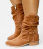 Flat Suede Over-the-Knee Boots for Women
