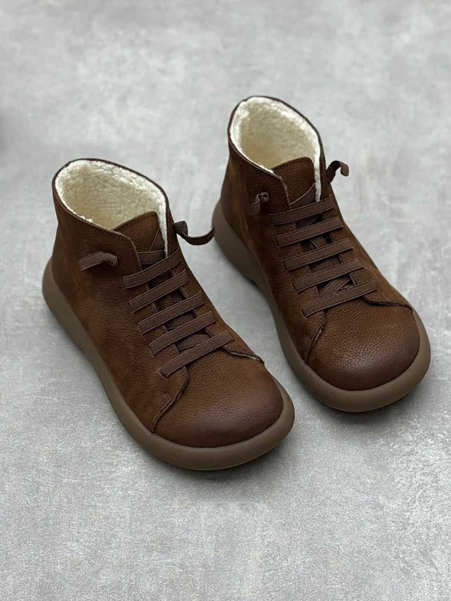 Bottines Chelsea en Cuir pour Femme - Emilia Lane