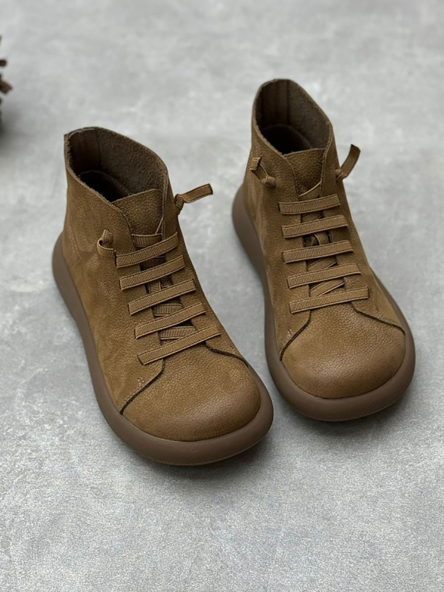 Bottines Chelsea en Cuir pour Femme - Emilia Lane