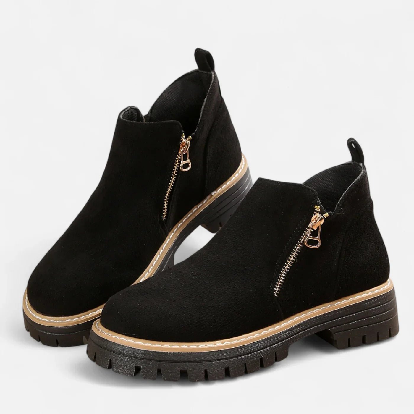 Bottines courtes à semelle crantée pour femmes - Emilia Lane