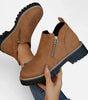 Bottines courtes à semelle crantée pour femmes - Emilia Lane