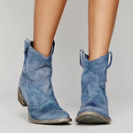 Suede Heel Bootie for Women