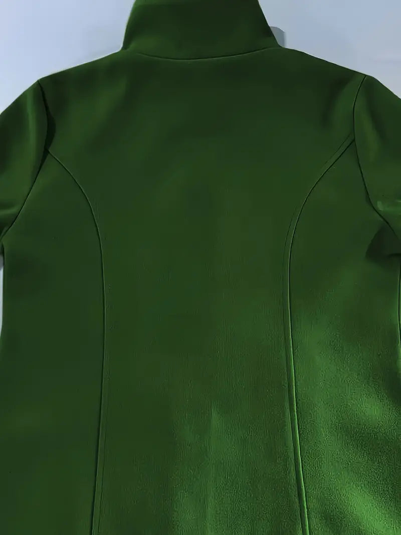 Elegant One-Button Coat for Women