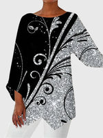 Long-Sleeve Butterfly Print Top for Women | Perfect for Everyday Wear