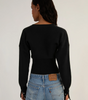 Cardigan boutonné ajusté pour femme - Emilia Lane