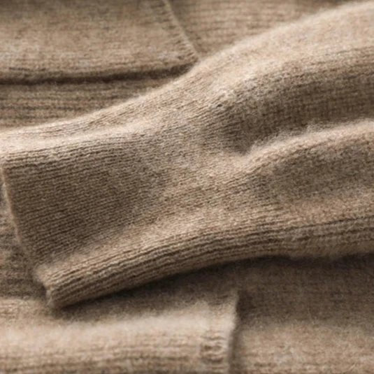 Cardigan Décontracté en Laine Mérinos pour Femmes - Emilia Lane