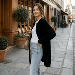 Cardigan en Maille avec Boutons pour Femmes - Emilia Lane