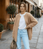 Cardigan en Maille avec Boutons pour Femmes - Emilia Lane